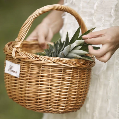 Orchard Willow Wicker Market Basket