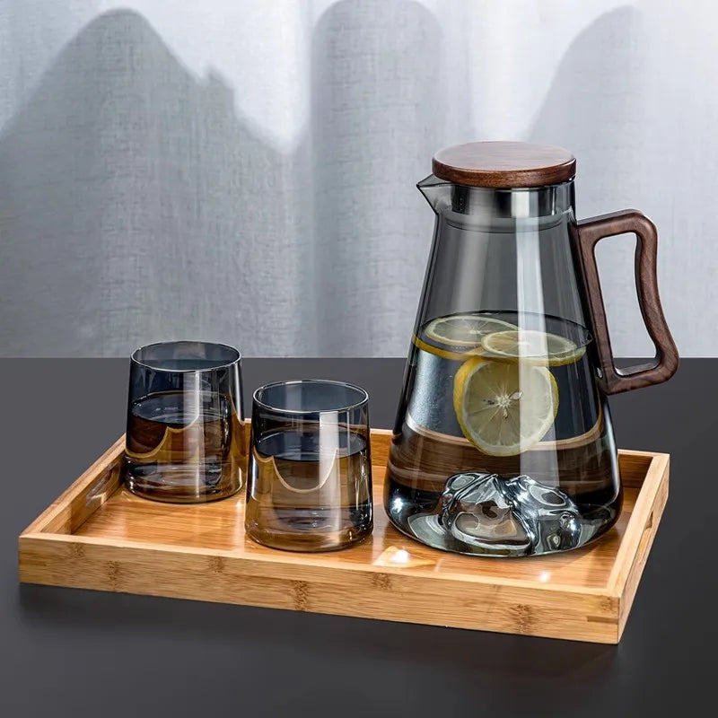 Decorbites™ Cold Water Jug uncategorized / needs cleanup with nature-inspired artwork - product view 4