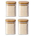Decorbites™ Jar with Bamboo Lid uncategorized / needs cleanup with nature-inspired artwork - product view 7