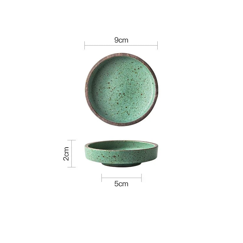 Decorbites™ Sauce Dishes uncategorized / needs cleanup with nature-inspired artwork - product view 9