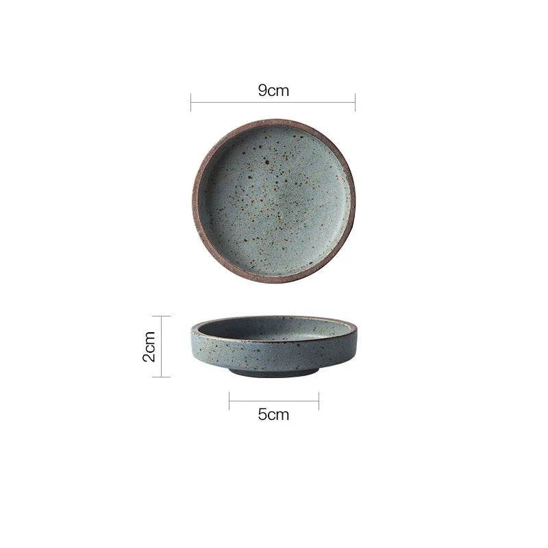 Decorbites™ Sauce Dishes uncategorized / needs cleanup with nature-inspired artwork - product view 7