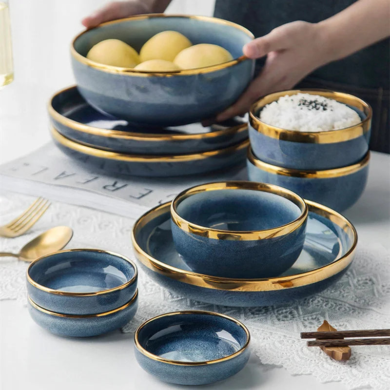 Decorbites™ Blue Gradient uncategorized / needs cleanup with nature-inspired artwork - product view 2