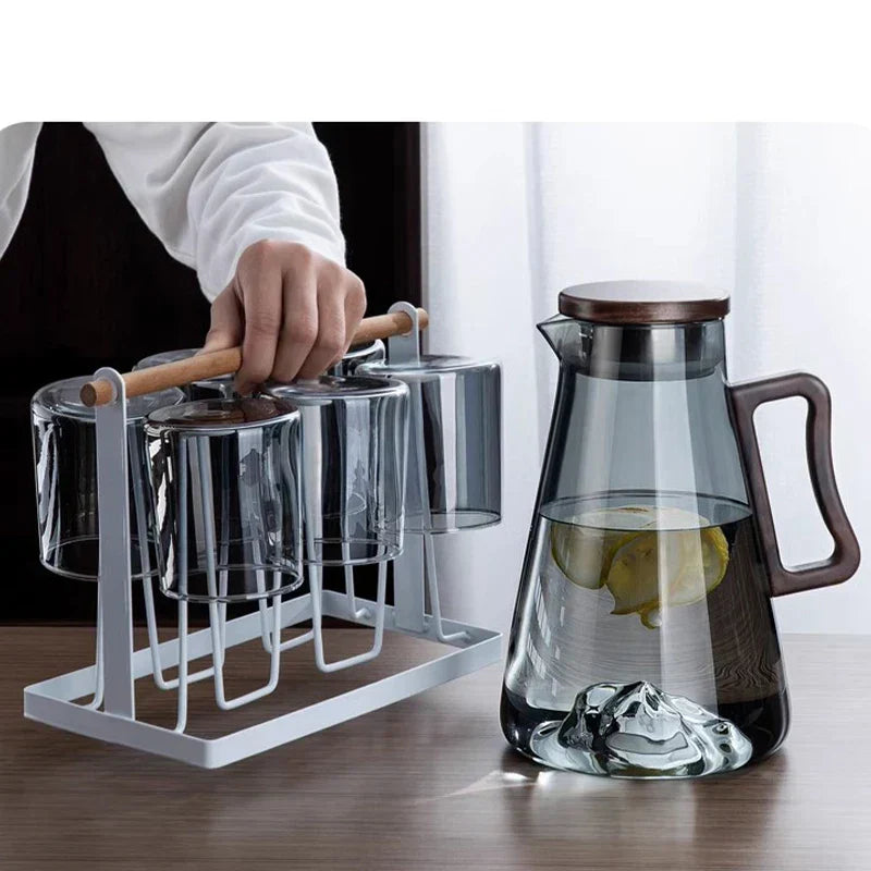 Decorbites™ Cold Water Jug uncategorized / needs cleanup with nature-inspired artwork - product view 2