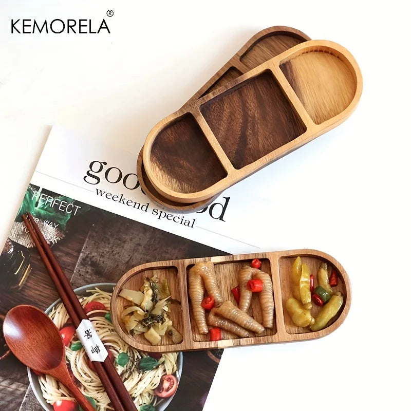 Decorbites™ Acacia Wood Oval Three uncategorized / needs cleanup with nature-inspired artwork