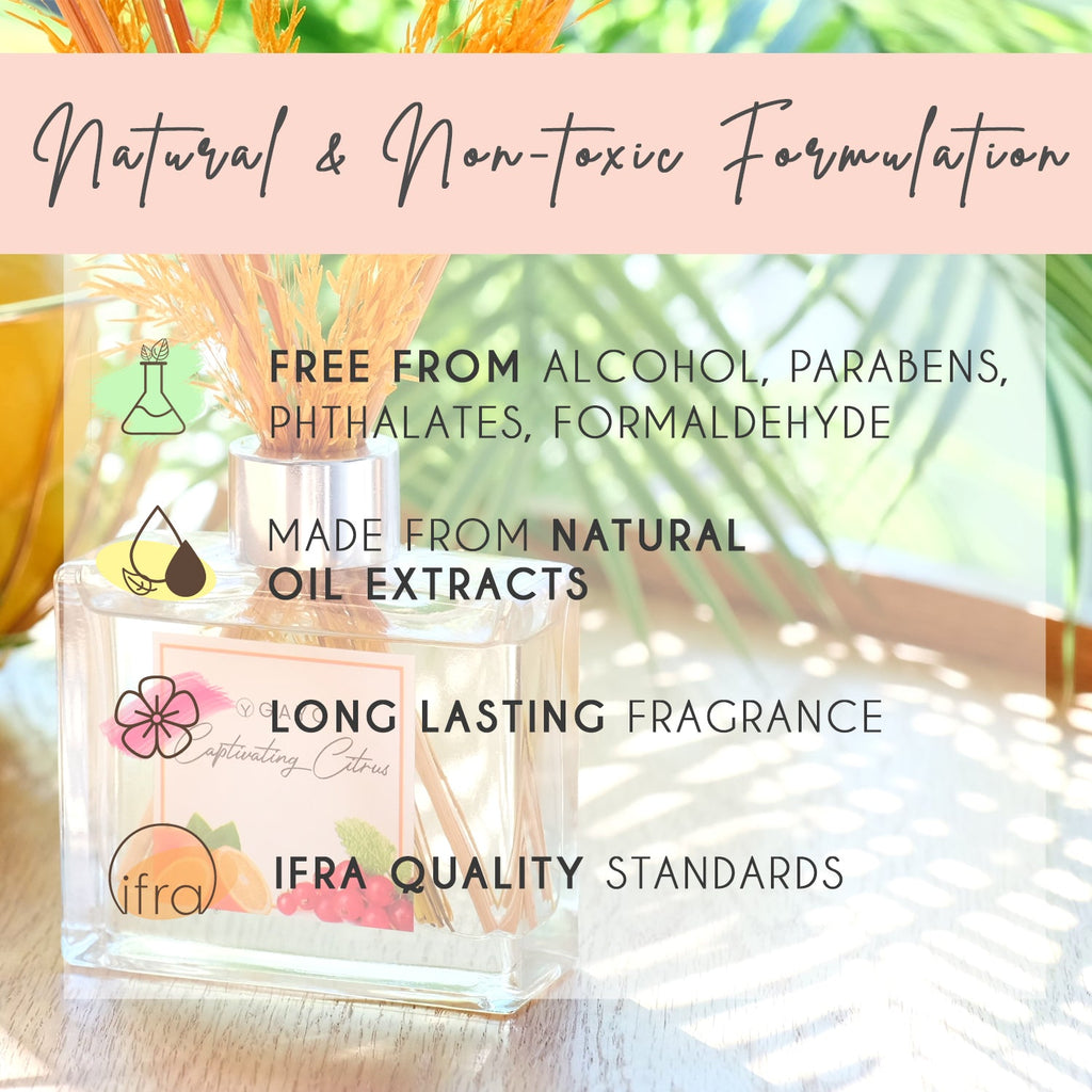 Spring Blossom Reed Diffuser Set reed diffusers with nature-inspired artwork - product view 3