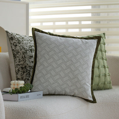 Tranquil Touches: Pack of 1 Throw Pillow with 450g Insert Size Of pillow cover with nature-inspired artwork - product view 6