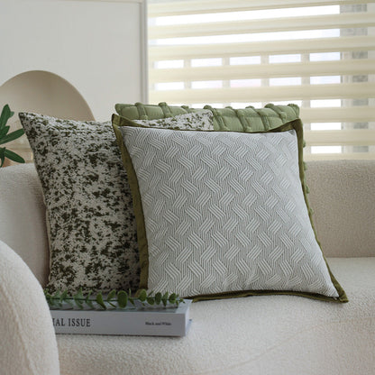 Tranquil Touches: Pack of 1 Throw Pillow with 450g Insert Size Of pillow cover with nature-inspired artwork - product view 9