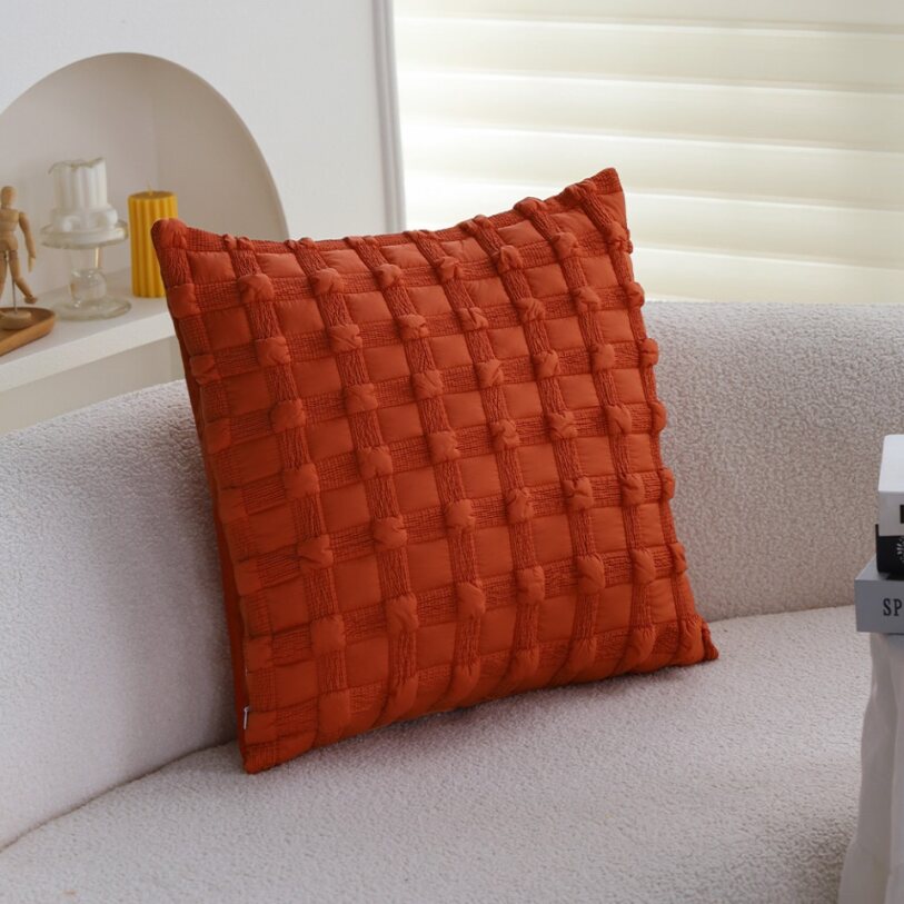Set of 2 with Inserts Textured Serenity Collection pillow cover with nature-inspired artwork - product view 10