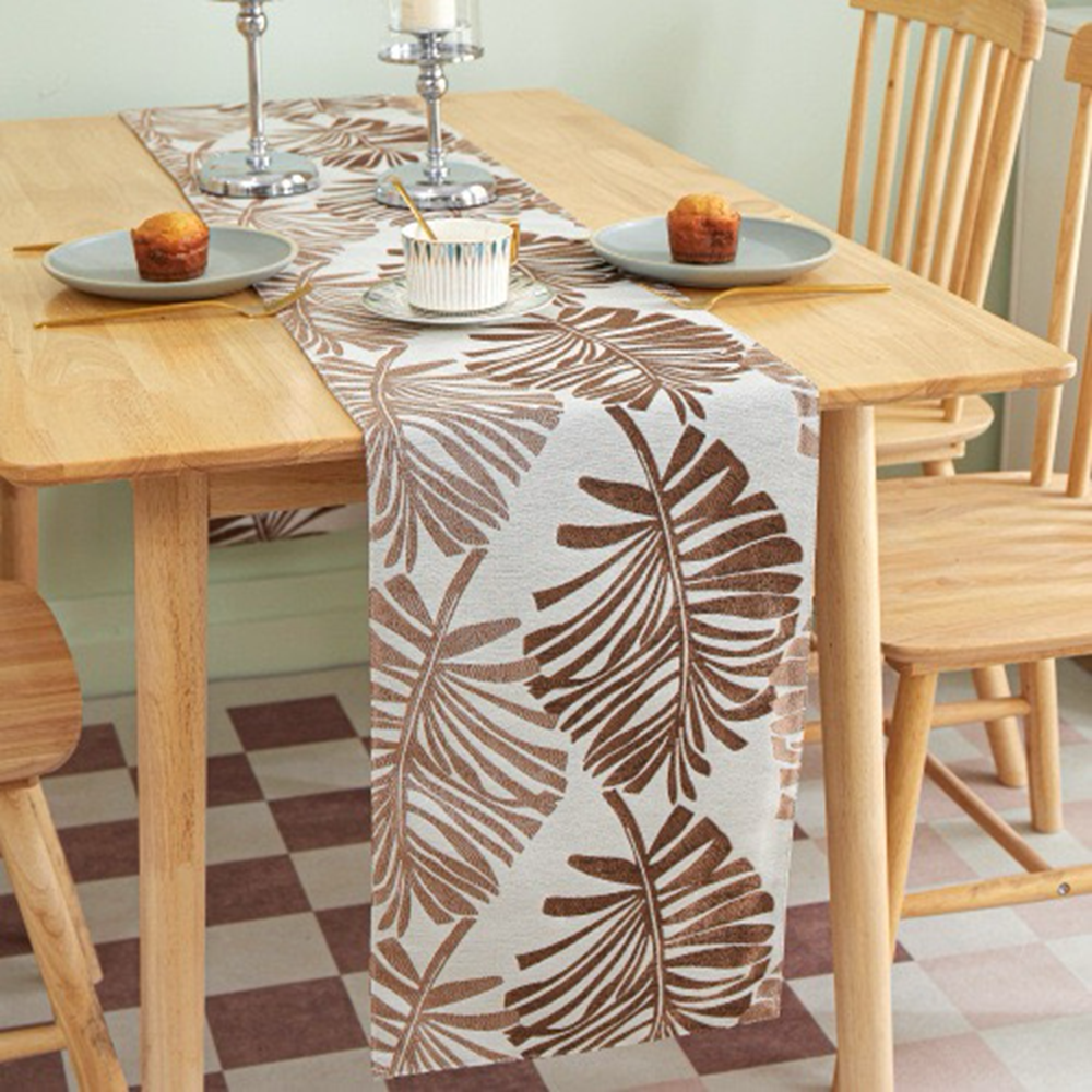 New Table Cloth/runner/plants tr new table cloth with nature-inspired artwork - product view 6