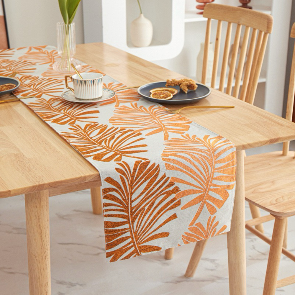 New Table Cloth/runner/plants tr new table cloth with nature-inspired artwork - product view 7