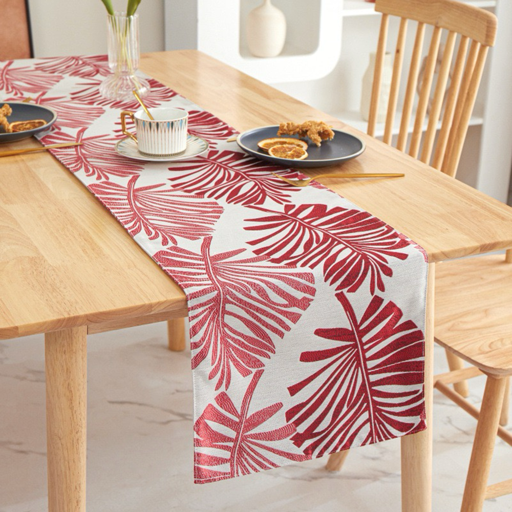New Table Cloth/runner/plants tr new table cloth with nature-inspired artwork - product view 9