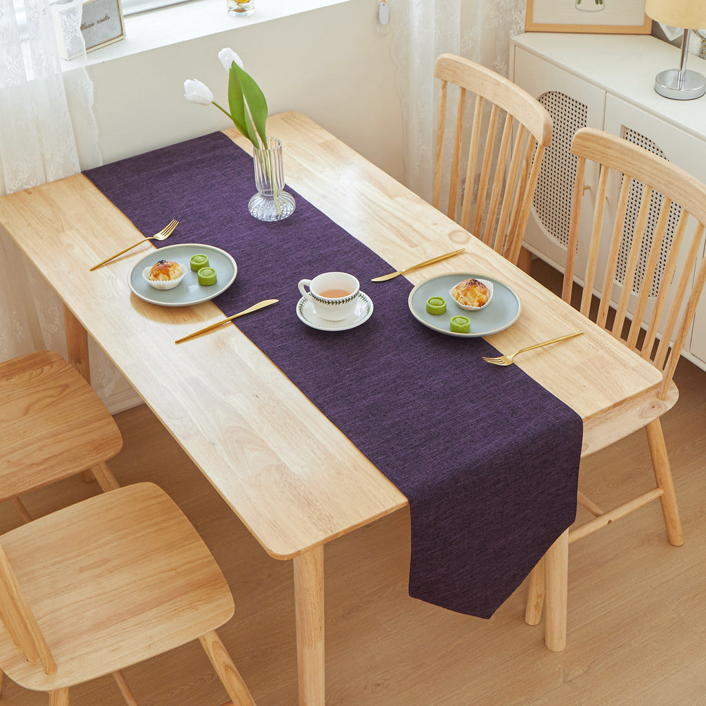 Trt Table Cloth Triangle Edges 12" W X 71" L trt with nature-inspired artwork - product view 16