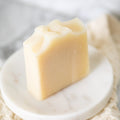 Pure Tallow + Honey Fragrance Free Handmade Tallow and Goat Milk Soap uncategorized / needs cleanup with nature-inspired artwork