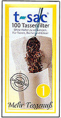 T-Sac Loose Tea Filters tea accessories with nature-inspired artwork - product view 2
