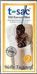 T-Sac Loose Tea Filters tea accessories with nature-inspired artwork - product view 3