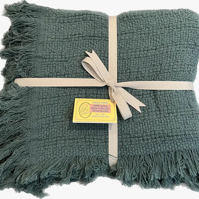 100% Cotton Throw Blankets 50" X 60" home decor with nature-inspired artwork - product view 8