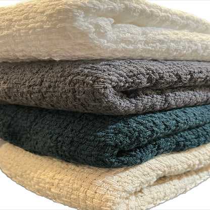 100% Cotton Throw Blankets 50" X 60" home decor with nature-inspired artwork - product view 5