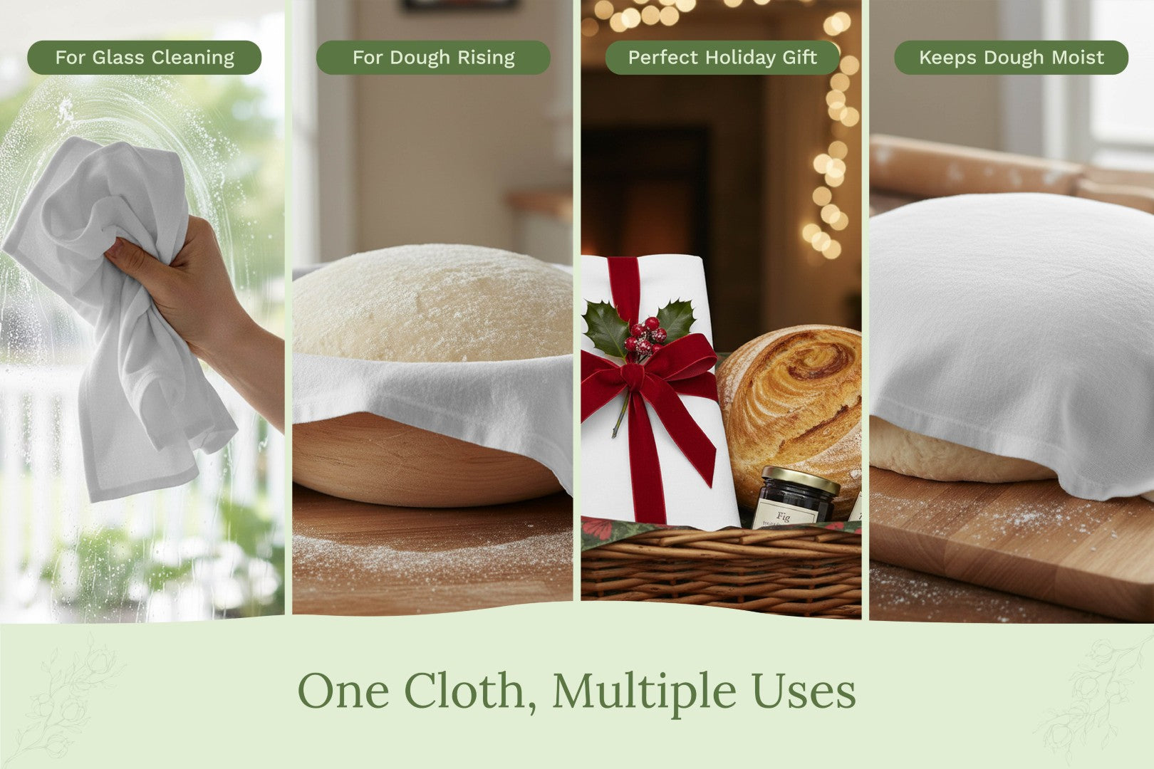 Flour Sack Kitchen Towels home decor with nature-inspired artwork - product view 41