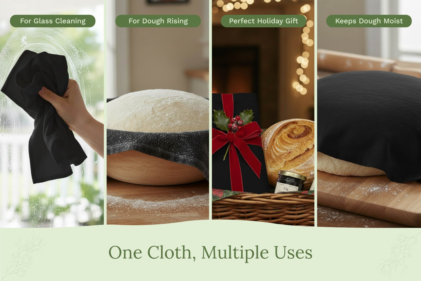 Flour Sack Kitchen Towels home decor with nature-inspired artwork - product view 13