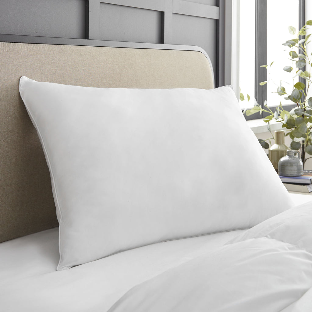 Down Alternative Hollow Fiber Filled Pillow pillow cover with nature-inspired artwork - product view 2