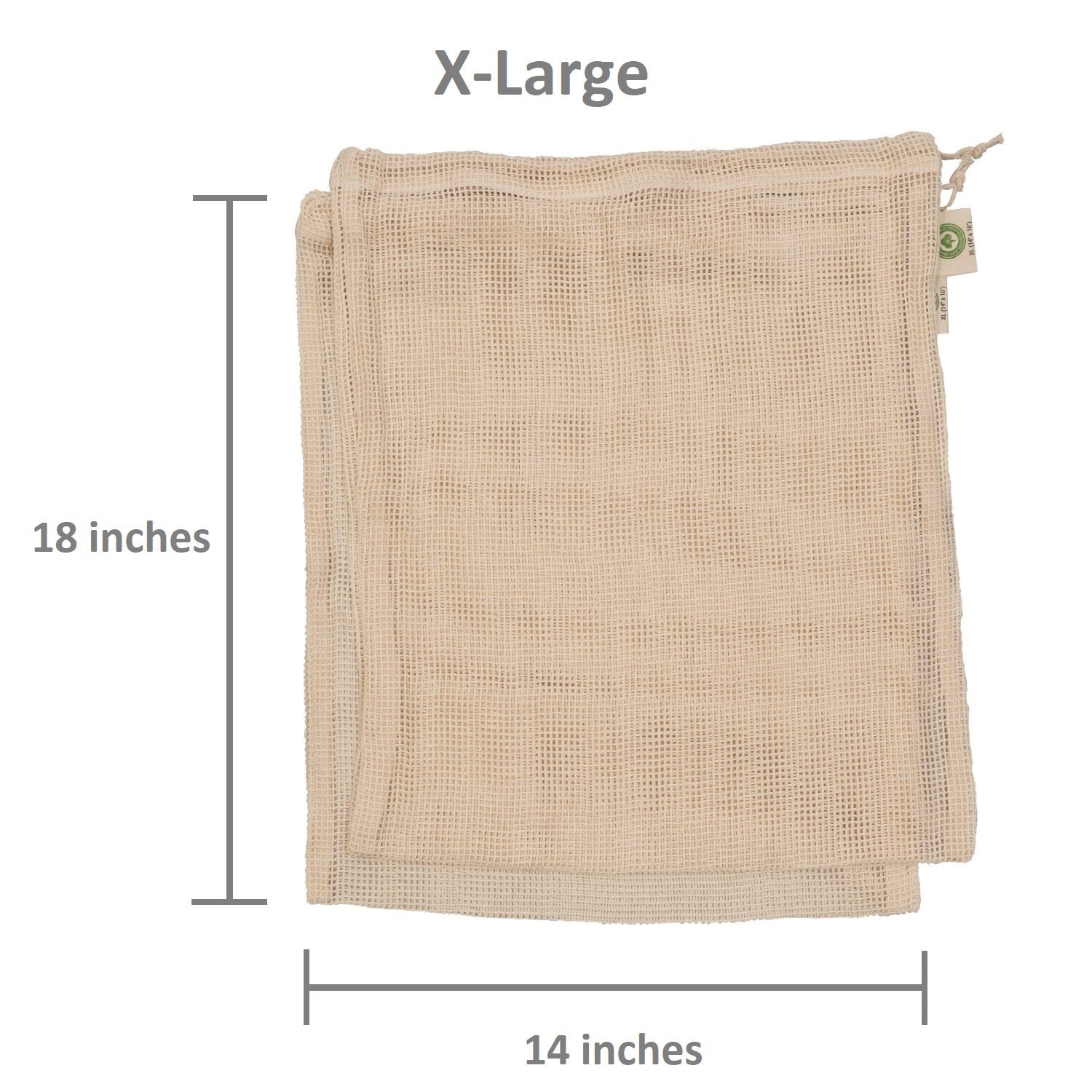 Onion Storage Bags food storage with nature-inspired artwork - product view 2