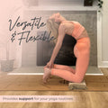 Hemp & Organic Cotton Yoga Blanket home decor with nature-inspired artwork - product view 5