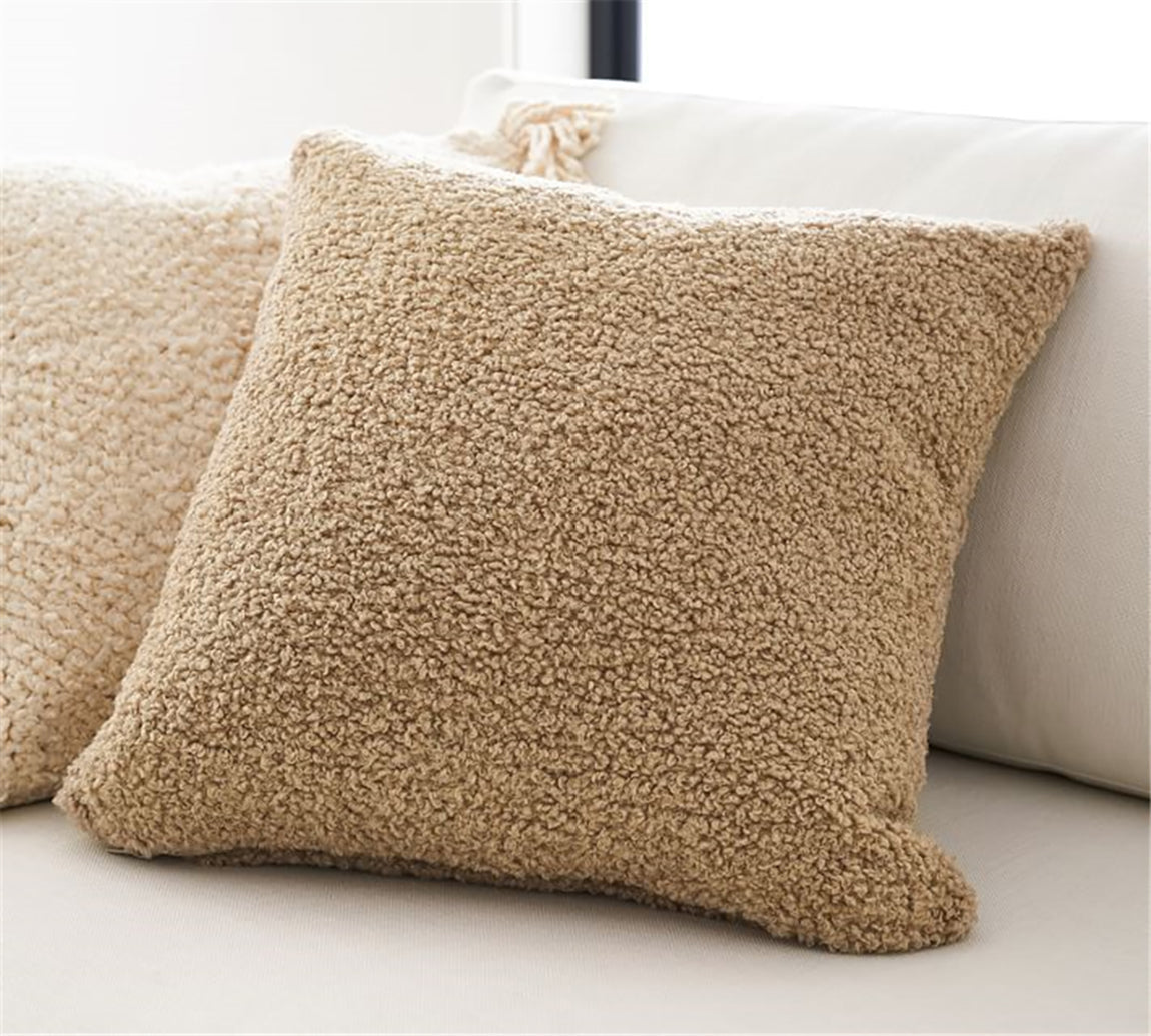 18"x18" Teddy Faux Fluffy Solid Color Full Set of Throw Pillow (with pillow cover with nature-inspired artwork - product view 13