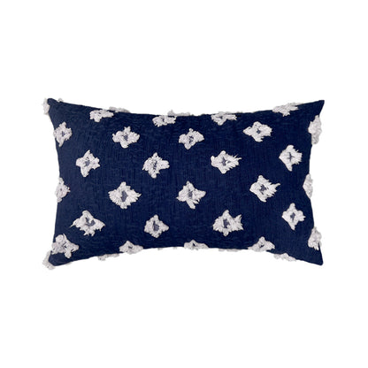 12''x20'' Tufted Floral Lumbar Support 100% Cotton Throw Pillow pillow cover with nature-inspired artwork - product view 13