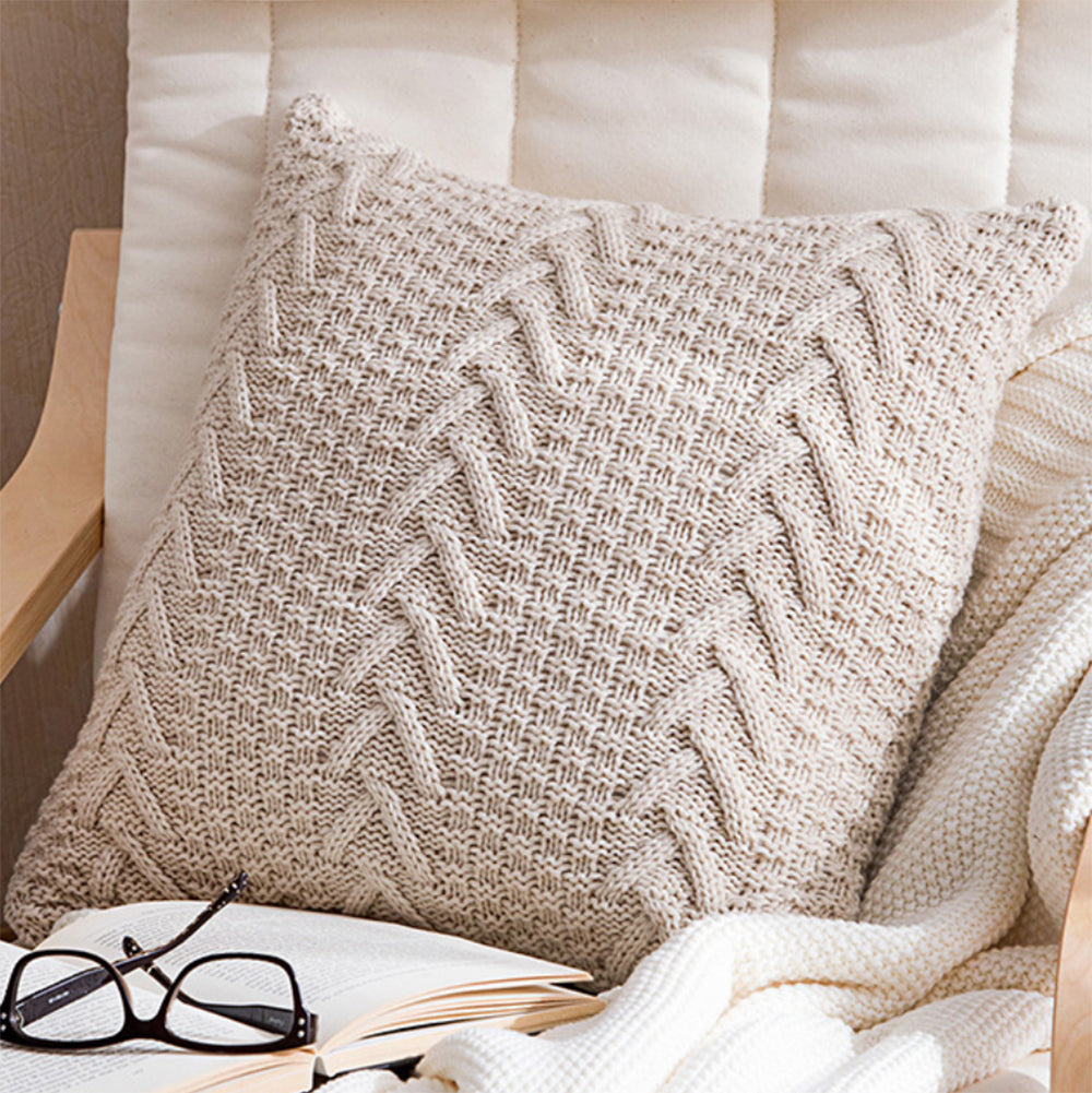 Set of 2 Beautiful Combination Pillow Covers and Inserts Mixed pillow cover with nature-inspired artwork - product view 12