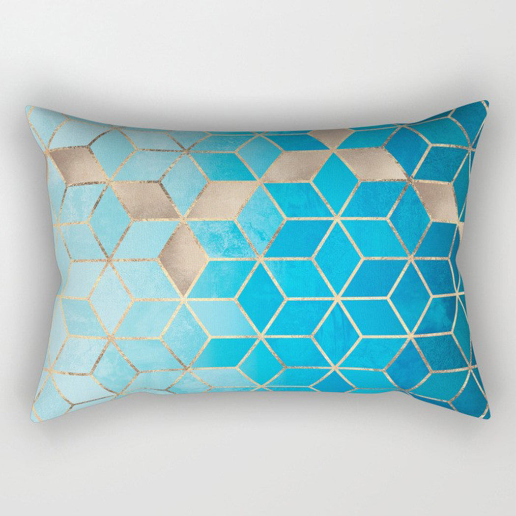 12"x20" Modern Geometric Lumbar Throw Pillow 12 Designs Chic Abstract wall art with nature-inspired artwork