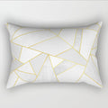 12"x20" Modern Geometric Lumbar Throw Pillow 12 Designs Chic Abstract wall art with nature-inspired artwork - product view 4