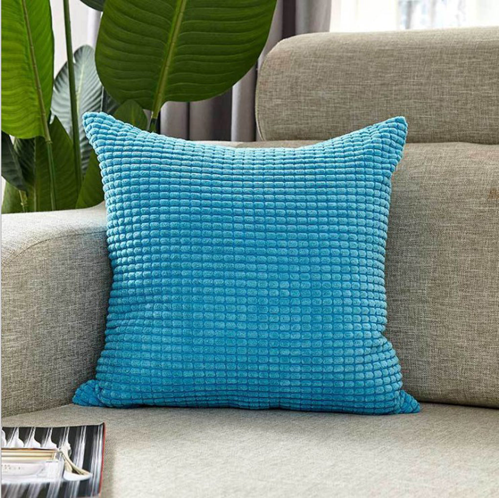 3-Piece Coordinated Pillow Bundle with Inserts – Square Throw Pillows pillow cover with nature-inspired artwork - product view 4