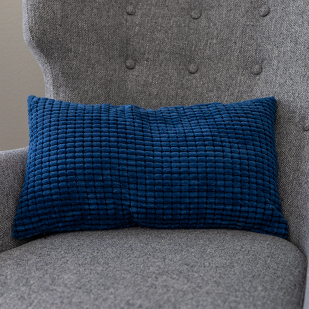 12''x20'' Soft Chenille Dot Throw Pillow pillow cover with nature-inspired artwork - product view 6