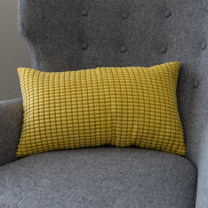 12''x20'' Soft Chenille Dot Throw Pillow pillow cover with nature-inspired artwork