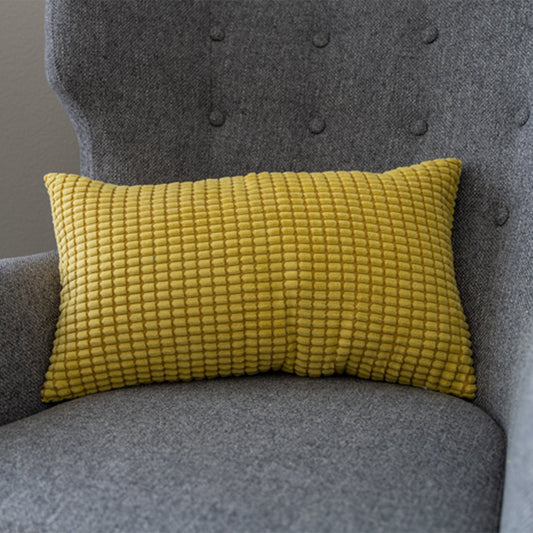 12''x20'' Soft Chenille Dot Throw Pillow pillow cover with nature-inspired artwork