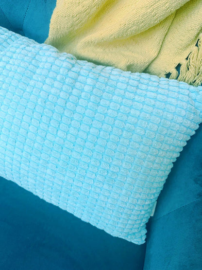 12''x20'' Soft Chenille Dot Throw Pillow pillow cover with nature-inspired artwork - product view 10