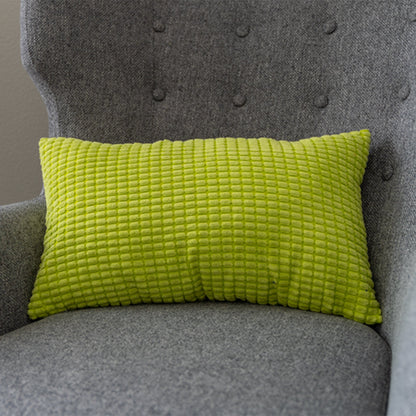 12''x20'' Soft Chenille Dot Throw Pillow pillow cover with nature-inspired artwork - product view 4