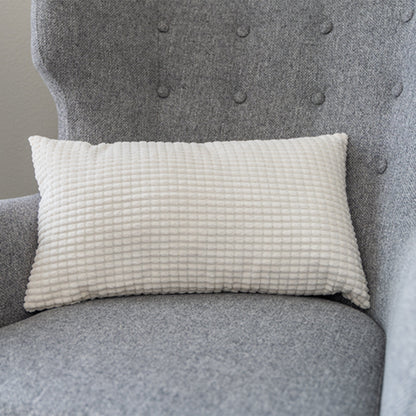 12''x20'' Soft Chenille Dot Throw Pillow pillow cover with nature-inspired artwork - product view 5