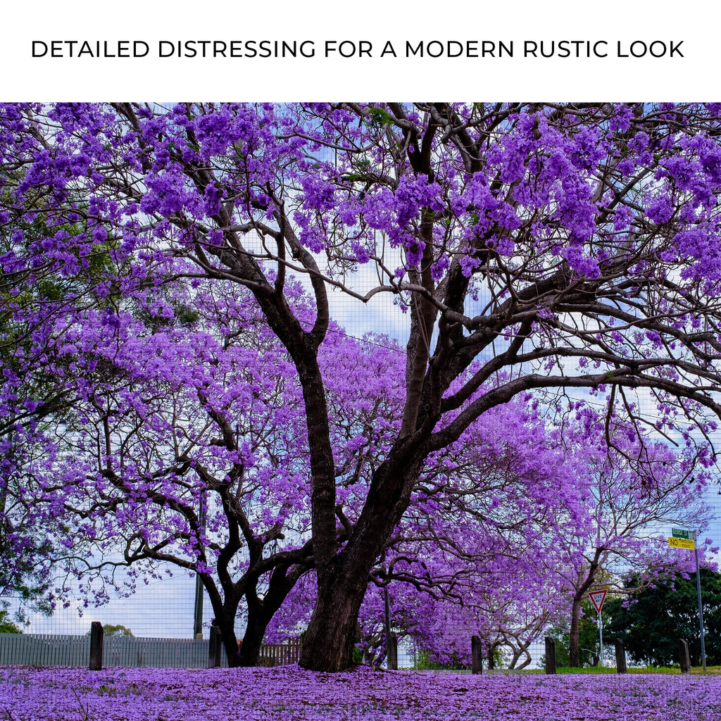 Jacaranda Trees Canvas wall art with nature-inspired artwork - product view 4