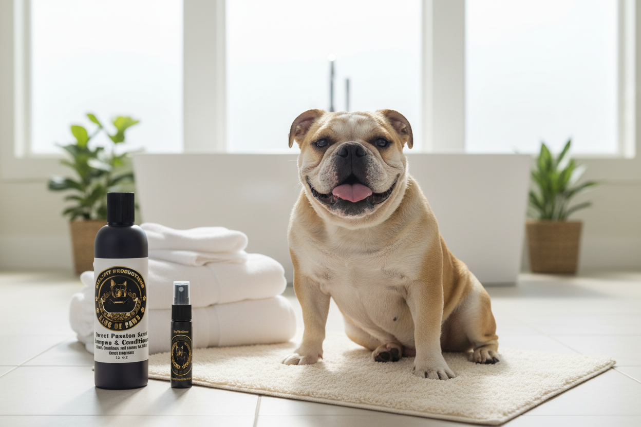 After bath with Sweet Passion products