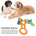 Dog Ring Rope Toy Safe Portable Dog Chew Teething Toy for Training uncategorized / needs cleanup with nature-inspired artwork - product view 7