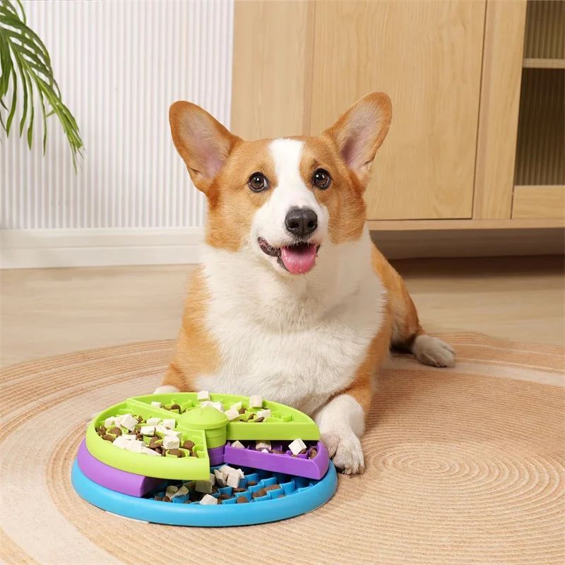 Pet Slow Food Bowl 3 uncategorized / needs cleanup with nature-inspired artwork - product view 7