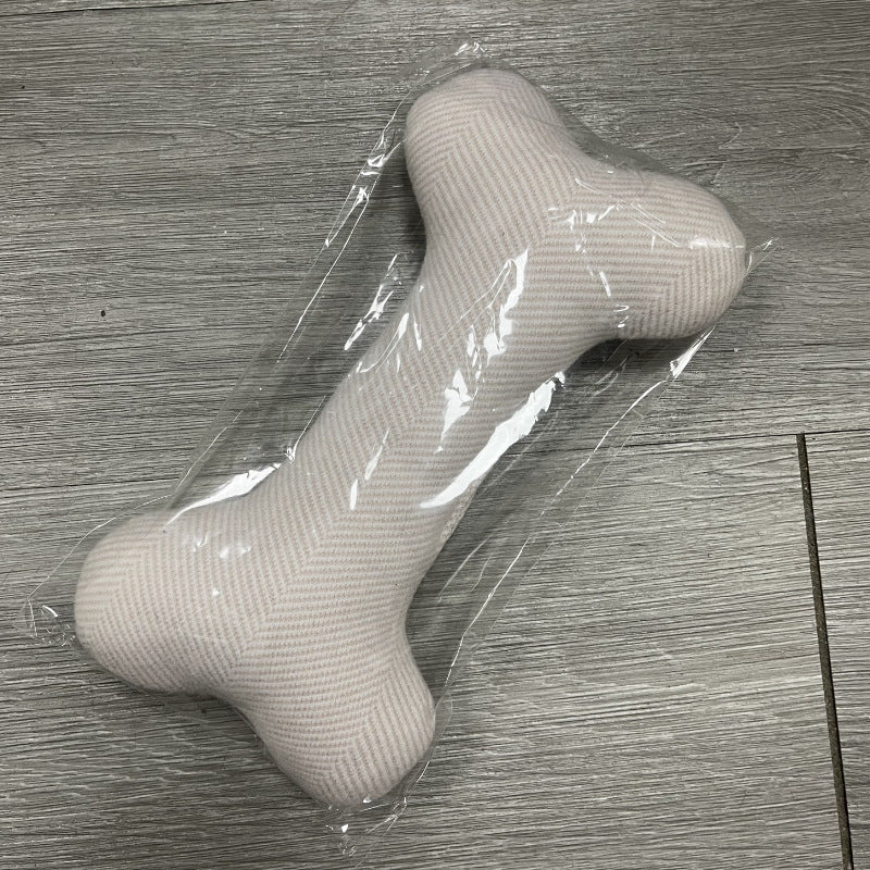 Cotton Velvet Dog Toy Bone Biting Molar Rod uncategorized / needs cleanup with nature-inspired artwork - product view 6