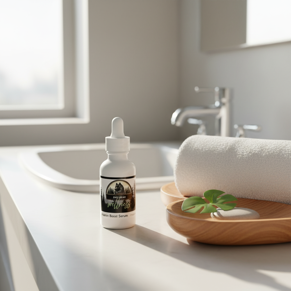 Bathroom vanity lifestyle mockup