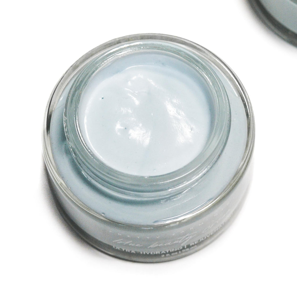 Blue Beauty Cream Soothing Tallow Face Cream face cream with nature-inspired artwork - product view 3