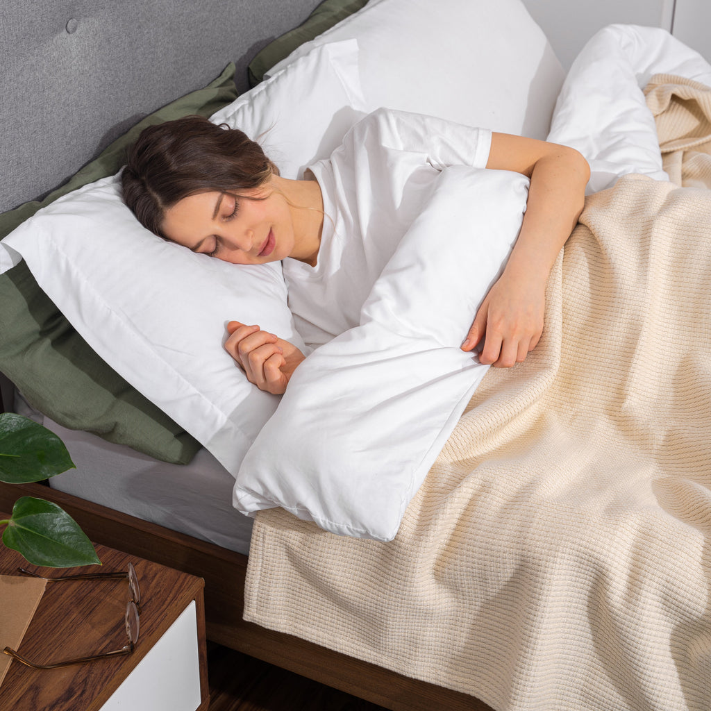 Rib Weave Blanket home decor with nature-inspired artwork - product view 2