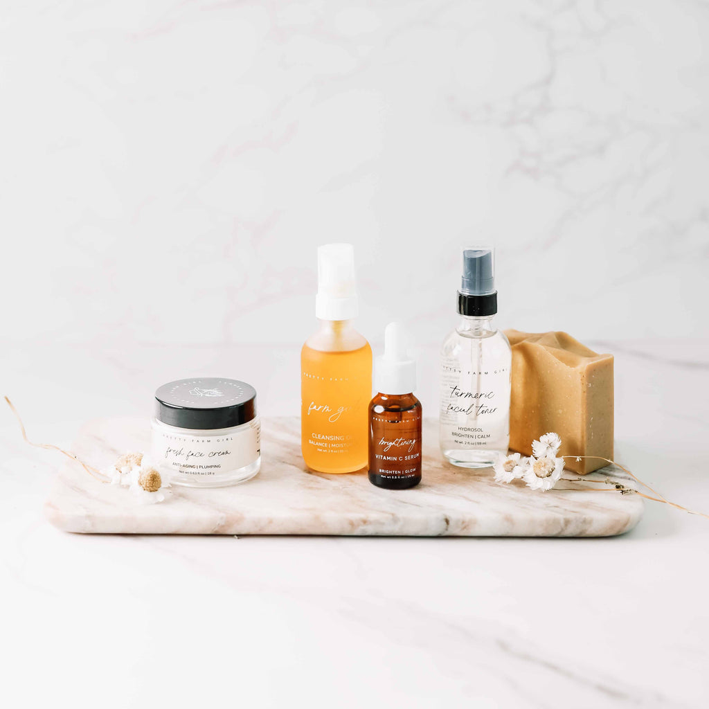 Dark Spot Brightening Kit uncategorized / needs cleanup with nature-inspired artwork - product view 2