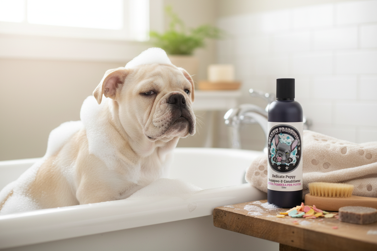 BullyFIT Delicate Puppy Shampoo - Bath Time