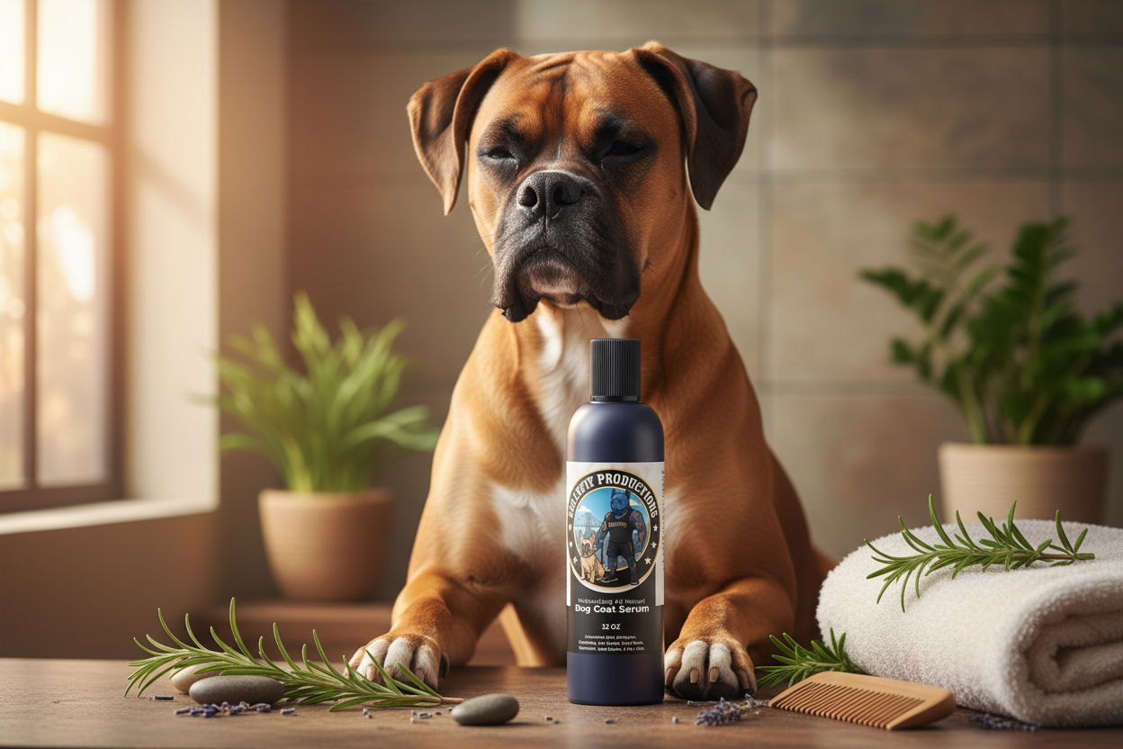 BullyFIT Skin & Coat Serum - Healthy Short-Haired Dog