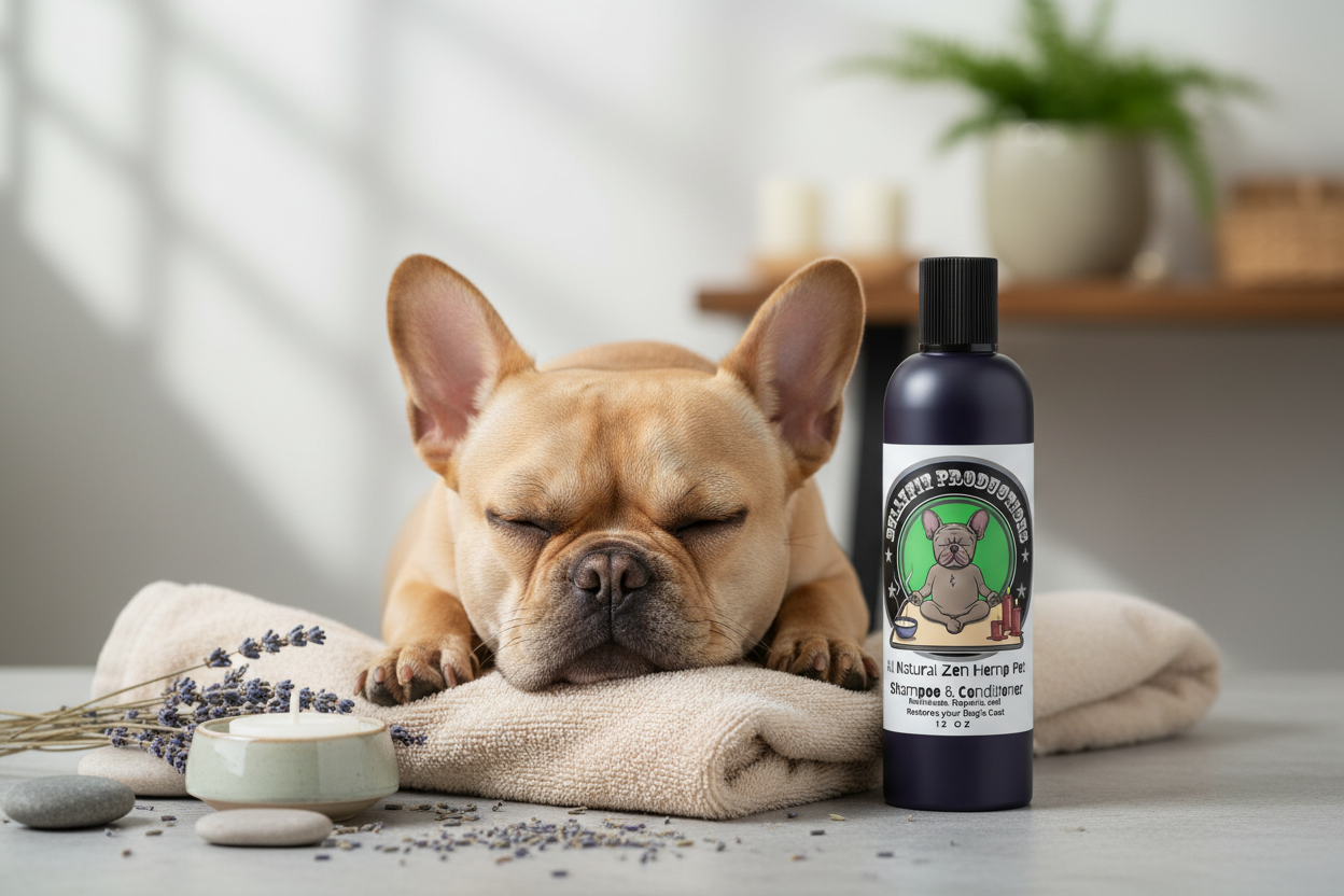 BullyFIT Zen Hemp with French Bulldog